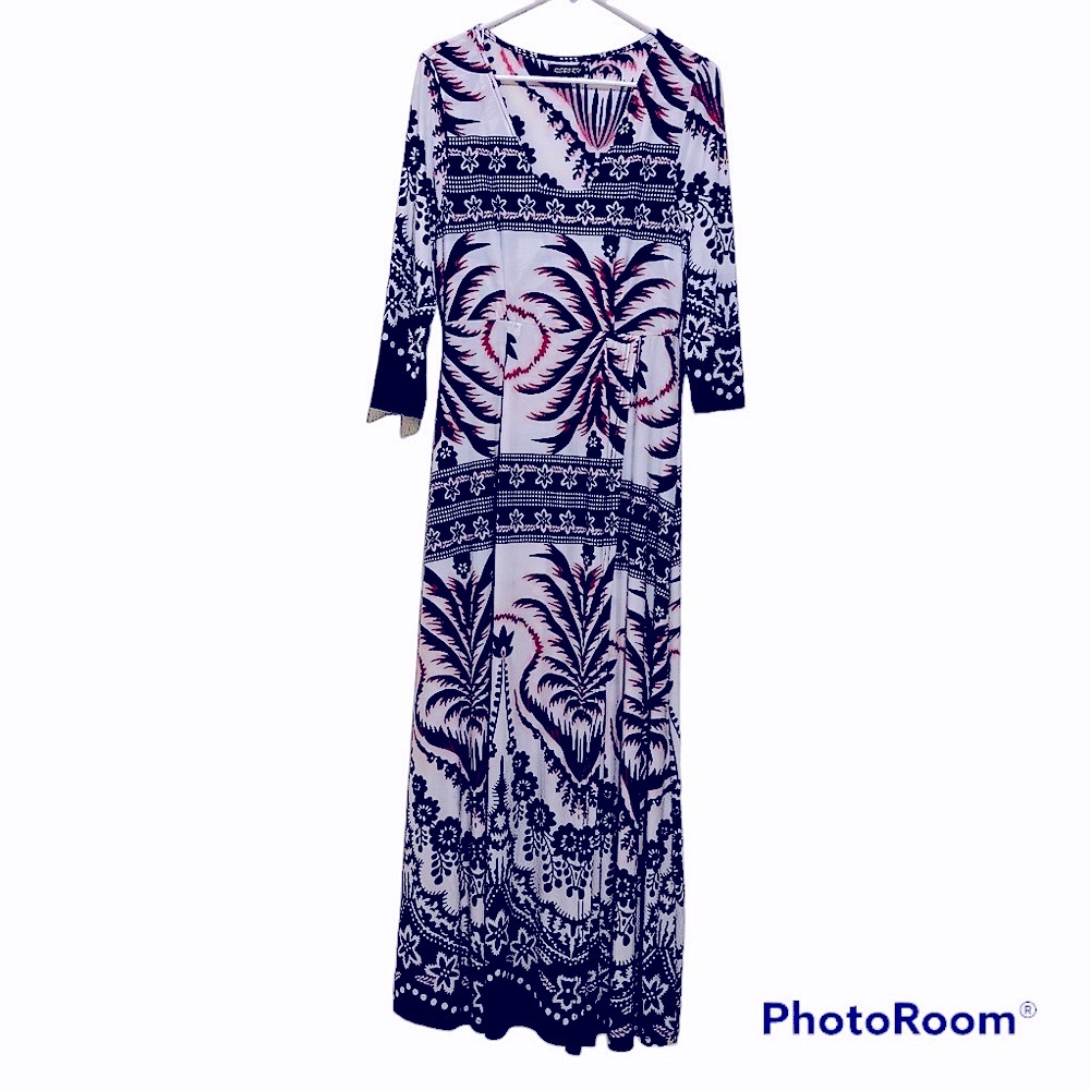 Reborn maxi dress long slit elegant boho